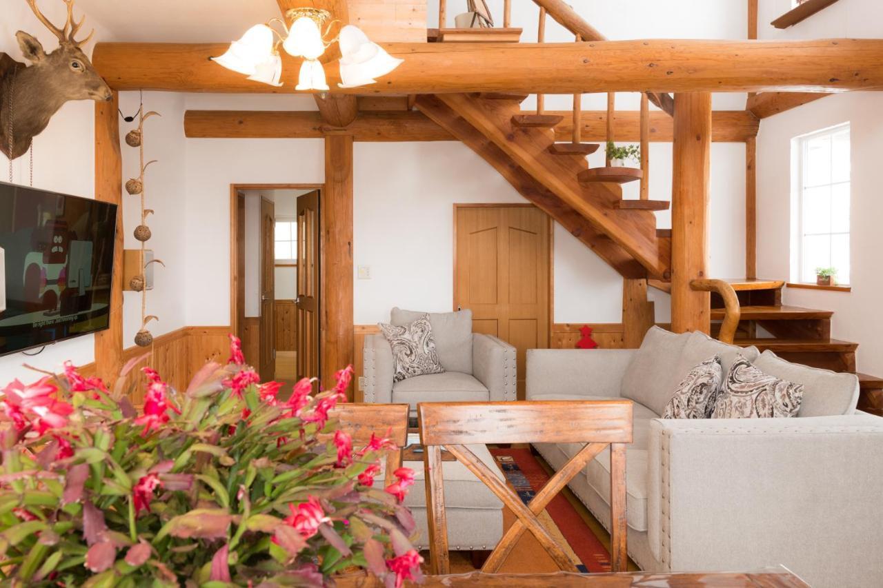 Sapporo Luxury Log House 5Brm Max 18Ppl 4 Free Parking Villa Luaran gambar